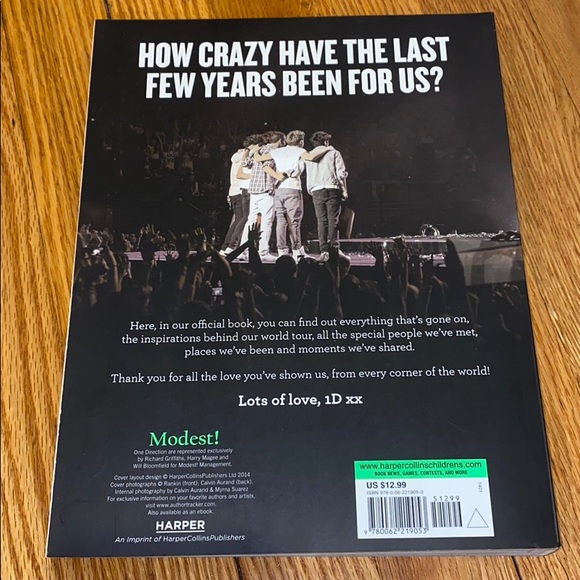 One Direction Book - Picture 2 of 3